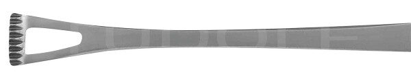RU 6515-20 / Pinza Intestinal Lockwood, Fenestrada, 8 mm, 20 cm