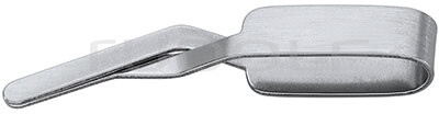 RU 3930-02 / Pinza Posa Clips Schwartz, Curva Leg. 2,7 cm