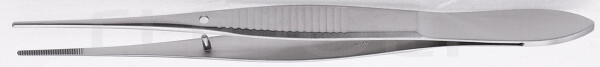 RU 9880-10 / Pinza Per L'occhio, Anatomica, Retta 1mm, 10cm
