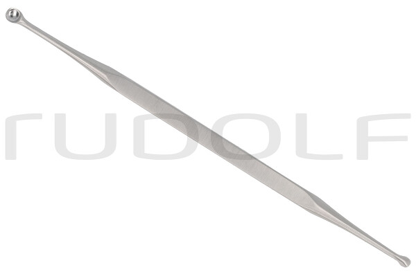 RU 7921-15 / Cucchiaio Auricolare Jansen, Doppio, Acuto,Ø 4.5 mm, Ø 3.5 mm, 15 cm - 6"