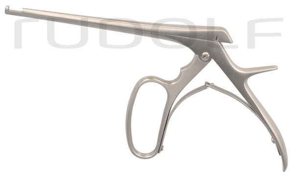RU 6440-03 / Rongeur Kerrison, Cutting Upwards 90° Ring Handle, 15cm, 6", 3mm