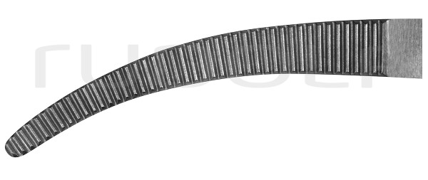 RU 3101-18 / Pince Hémostat. Halsted-Mosquito, Courbée 18 cm