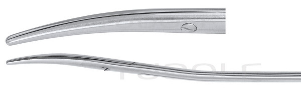 RU 1339-18 / Tijera Metzenbaum-S, TC, 18 cm