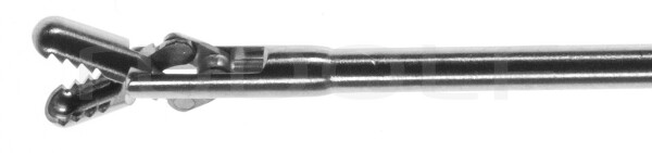 RF245-403 / Pe-Zange, Halbstarr, Oval, Gez., Doppelbew. 5 Charr./1,6 mm, NL 400 mm