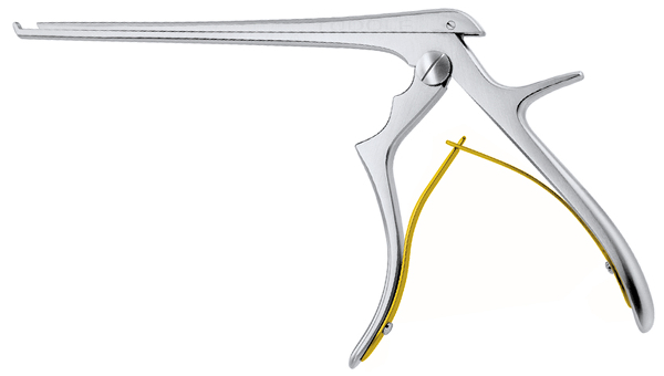 RU 6457-53 / Pince Emporte-Pièce Kerrison, Coupant V. Le Haut 40°, Stand., Pied Plat, 18cm
, 3mm
