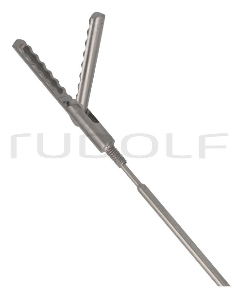 RS000-749 / Terminal De Agarre Ondulado, Cuchara, 22 mm, Ø 5 mm, 450 mm, De Acción Simple