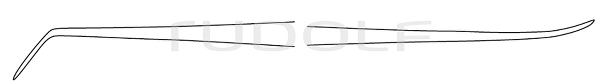 RU 6353-01 / Dissecteur Milligan 21,5 cm
