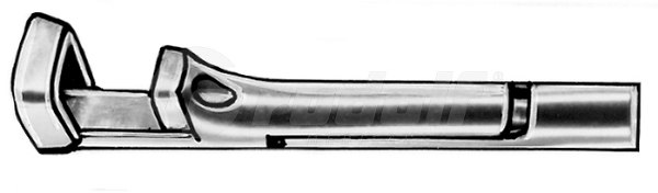 RU 8645-01 / Cordes Fcps., Tip, F. Handle+Tube