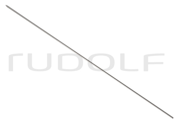 RU 5754-12 / Filo Di Kirschner, Ø 1,2 mm, (L) 155 mm, Punta Trocar, Estrem. Piatta 10 Pezzi/Conf. 1.4441 Acciao P. Impianti