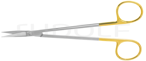 RU 1445-16 / Scissors Kelly, Sh/Sh, Cvd., TC 16 cm, 6,25"