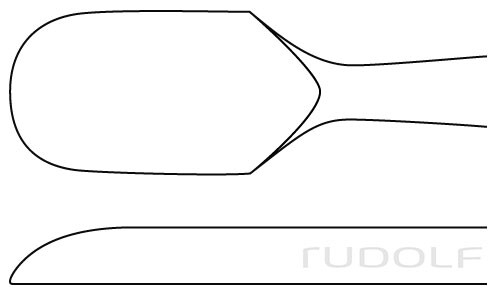 RU 5410-06 / Rugine, 20,5 cm, 14 mm