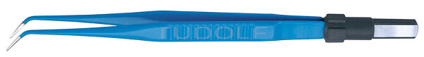 HF515-620 / Pinza Bipolar Estándar, Angulada, Conector Plano, 1 mm, 20 cm