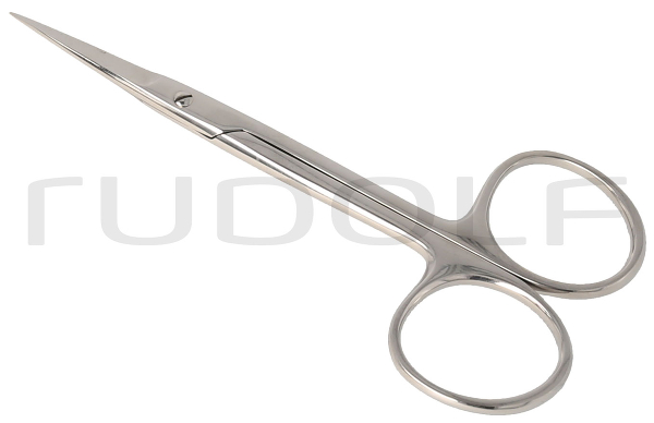 RU 2940-11HP / Gum Scissors Standard, Str., High Polished 11 cm, 4,5"