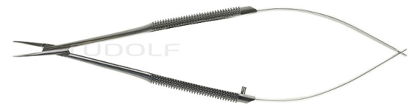 RU 5868-19 / Mikro-Nadelhalter Reill, Rundgriff Geb., O. Sperre, 15,5cm
