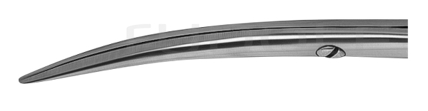 RU 1313-14 / Scissors Metzenb., Sh/Sh, Cvd., Fig. 3 14,5 cm, 5,5"