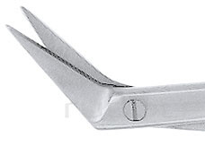 RU 1761-16 / Tijera Hegemann-Diethrich, Angulada A 45°, 15,5 cm