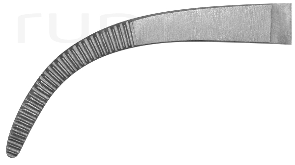 RU 3328-14 / Ligature Fcps Baby-Mixter, Fine, Cvd. 14 cm, 5,5"