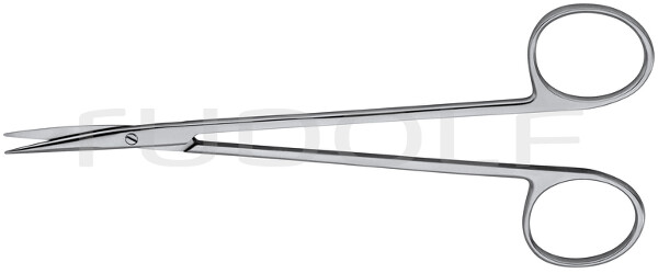 RU 1792-15 / Forbice Per Nervi, Curva, 15.5 cm - 6"