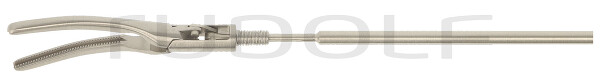 RS000-729 / Inserto Pinza Da Presa Maryland-Debakey Curva, Biarticolata, Atraumatica,Ø 5mm