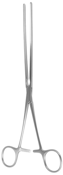 RU 6552-25 / Kocher Atrauma Clamp, Straight, (L) 25 cm - 10"