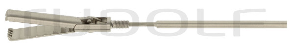 RS000-548 / Terminal De Agarre Ondulado C/Dientes Ø 5 mm, 330 mm, 22 mm, De Doble Acción