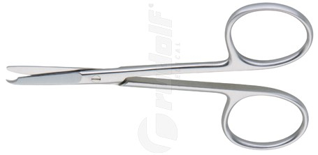 RU 2510-09 / Ligature Scissors Spencer, Str., (L) 9 cm - 3 1/2"