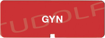CS950-063 / Plaque D'identification, Rouge Avec Gravure