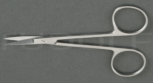 RU 1631-10 / Fine Scissors, Cvd 10,5 cm - 4 1/8"
