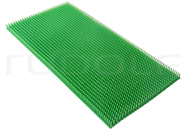 CS347-000 / Tapis En Silicone, À Picots, Vert