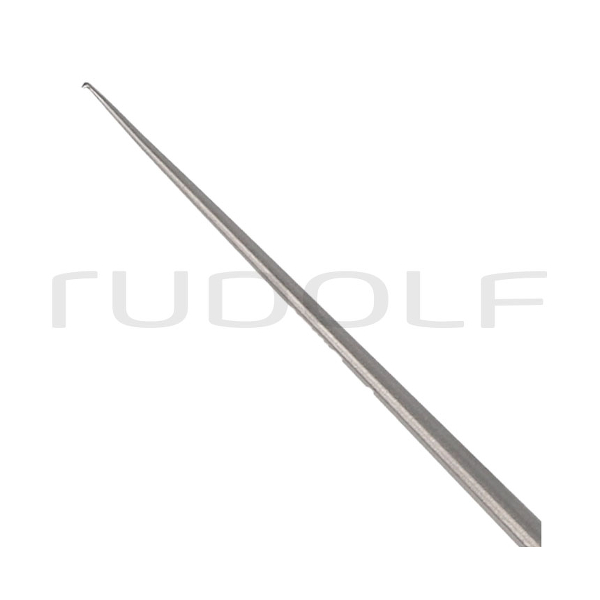 RU 7907-05/03 / Ear Hook Shambaugh, Sharp, Angled 90°, 0.3 mm, 16 cm - 6 1/4"
