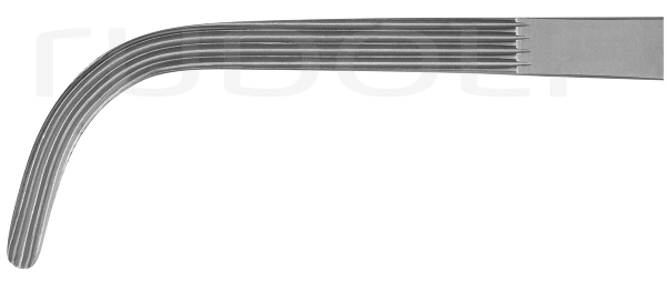 RU 3361-23 / Hemost. Fcps Lahey, Cvd. 23 cm, 9"