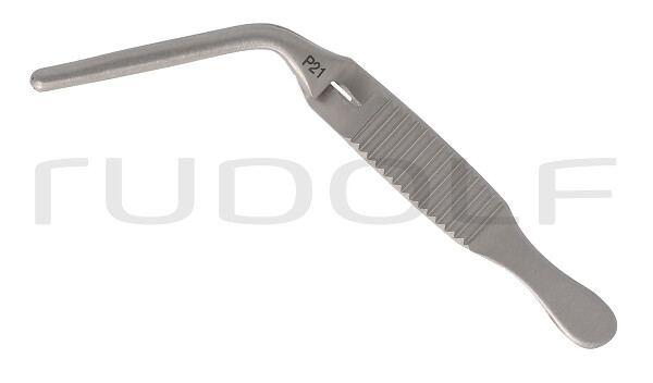 RU 3935-70 / Pinza Bulldog Atraumatica, Angolata, At 4,9 cm, 20 mm