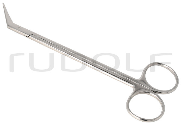 RU 1752-16HP / Forbice Vascolare De Bakey, 45°, Brillant. 16,5 cm