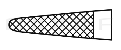 RU 6052-14 / Needle Holder Hegar-Baumgartner, TC, Str. 14cm
, 5 1/2"
