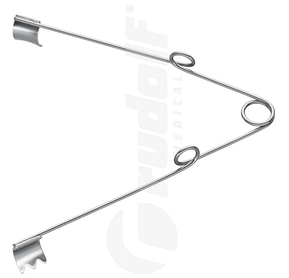 RU 4643-11 / Retractor, 11,5 cm max. Spread 60mm
, Size 11,5 cm
/ 4 1/2"