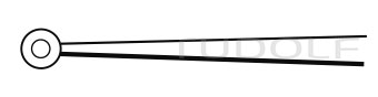 RU 4078-01 / Tumor Grasp. Fcps. Yasargil 22cm
, 8 3/4", 3mm
