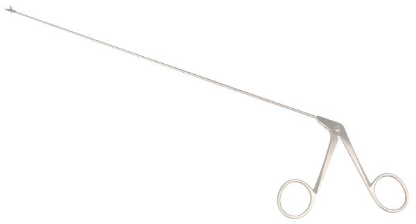 RU 8650-11/05 / Laryng. Scrs., Cvd Rgt., FF-MOV. Shaft Length 23cm
/9", Conicø1/2mm
, Jaw 2mm
