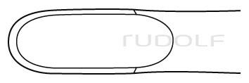 RU 5608-23S / Pinza-Gubia Rudolf-Leksell Supreme 23 cm