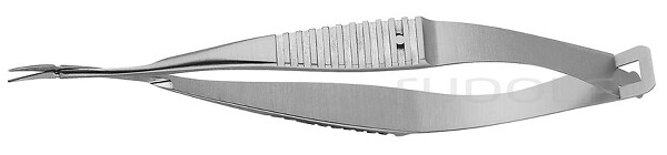RU 2261-08 / Micro-Forbice Vannas, Curva 8,5 cm
