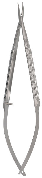 RU 5868-19 / Micro Needle Holder Reill, Round Handle Cvd., W/O. Ratchet, 15,5cm, 6"