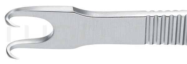 RU 8303-08 / Retractor Alar Kilner, 8cm, 10mm, Agudo