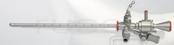 CY130-101 / Chemise Cysto-Urethrosc. 2 Robinets Fixes Canal D'instruments 1x3 Charr. Avec Obturateur 13 Charr.