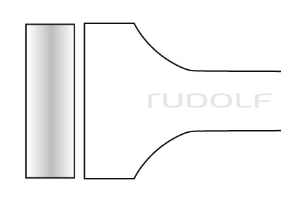 RU 5317-63 / Stößel 6x19mm
, 22,5cm
