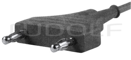 HF310-333 / Cable De Alta Frecuencia Bipolar, 3m 2 Pins, P/Equipos Valleylab/Emc/Lamidey