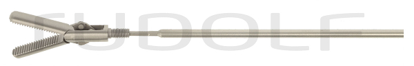 RS000-702 / Aufsatz Praeparier-U. Fasszange, Gerieft Maul 16 mm, Doppelbeweglich, Ø 5 mm