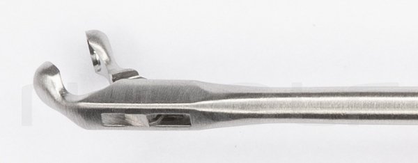 RU 8650-03/30 / Micro Fcps. Cup-Shp., Up Rgt., FF-MOV. Shaft Length 23cm
/9", Conicø2/3mm
, Jaw 2mm
