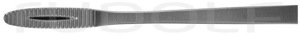 RU 3860-25 / Pinza Gross-Maier Para Apósitos, Recta, Con Trinquete, 25 cm