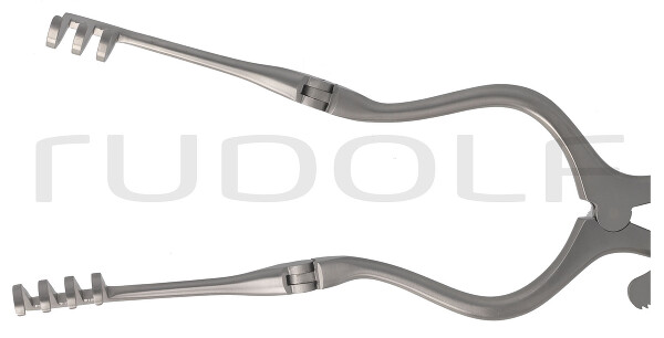 RU 4735-20 / Écarteur Cone, Mousse, 3 x 4 Dents 21 cm