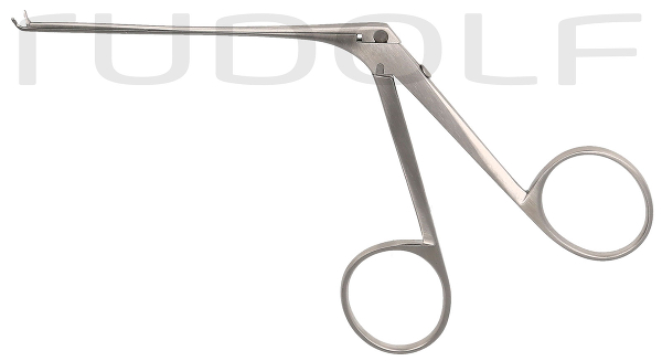 RU 7891-14 / Micro Ear Forceps, Angled Up, Shaft Length 8 cm - 3 1/4"