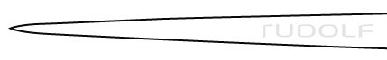 RU 5341-25 / Osteotomo Stille, Recto, 25 mm, 20 cm